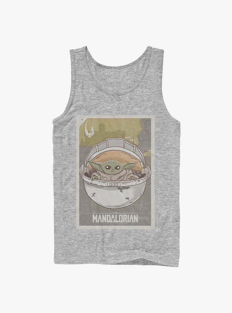 Star Wars The Mandalorian Child Poster Tank