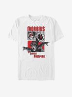 Marvel Morbius The Living Vampire Panels T-Shirt