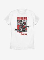 Marvel Morbius The Living Vampire Panels Womens T-Shirt