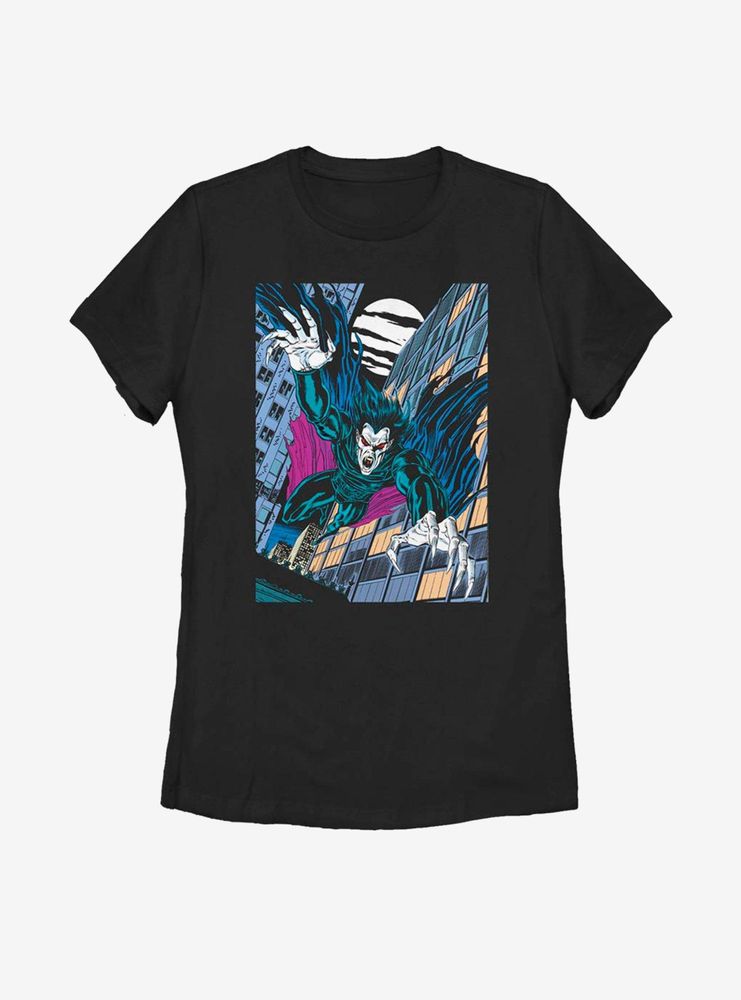 Marvel Morbius The Living Vampire Flight Womens T-Shirt