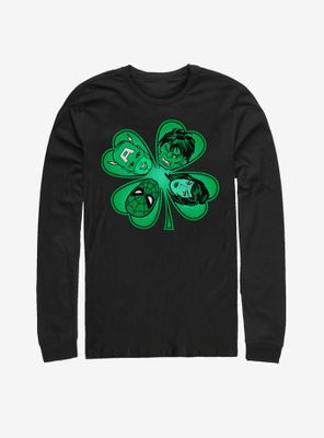 Marvel Avengers Lucky Clover Retro Long-Sleeve T-Shirt