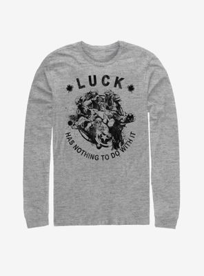 Marvel Avengers No Luck Just Skill Long-Sleeve T-Shirt