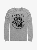 Marvel Avengers No Luck Just Skill Long-Sleeve T-Shirt