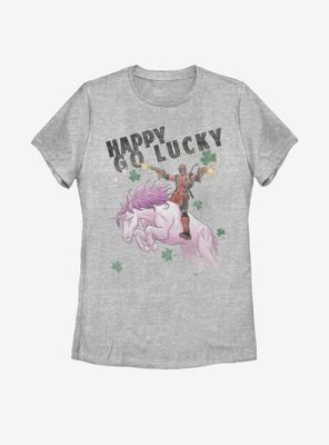 Marvel Deadpool Happy Go Lucky Womens T-Shirt