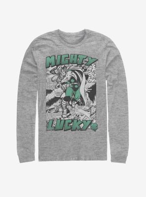 Marvel Thor Mighty Lucky Long-Sleeve T-Shirt