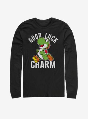 Nintendo Mario Yoshi Good Luck Charm Long-Sleeve T-Shirt