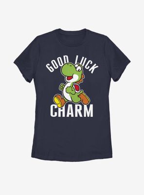 Nintendo Mario Yoshi Good Luck Charm Womens T-Shirt