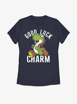 Nintendo Mario Yoshi Good Luck Charm Womens T-Shirt