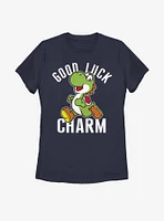 Nintendo Mario Yoshi Good Luck Charm Womens T-Shirt