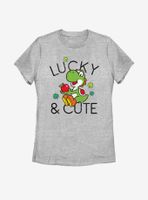 Nintendo Mario Lucky And Cute Yoshi Womens T-Shirt