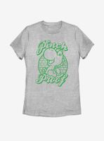 Nintendo Mario Pinch Proof Yoshi Womens T-Shirt