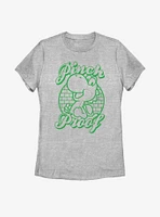 Nintendo Mario Pinch Proof Yoshi Womens T-Shirt