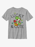 Nintendo Mario Lucky And Cute Yoshi Youth T-Shirt