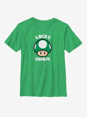 Nintendo Mario Lucky Mushroom Youth T-Shirt