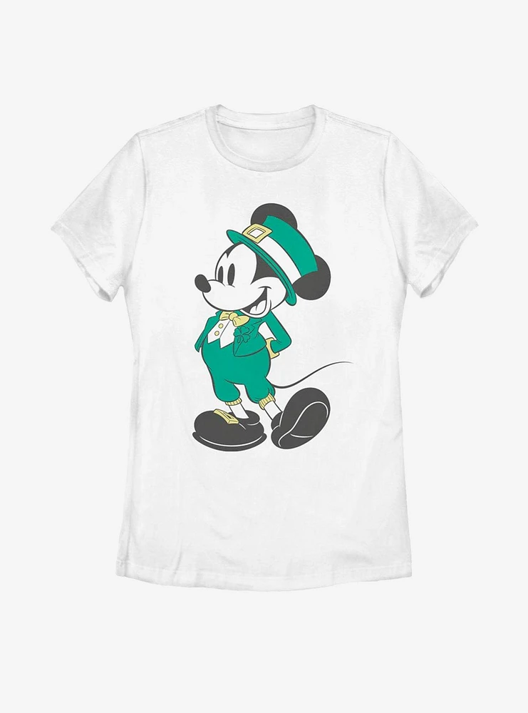 DIsney Mickey Mouse Leprechaun Womens T-Shirt