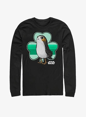 Star Wars Porg Clover Long-Sleeve T-Shirt