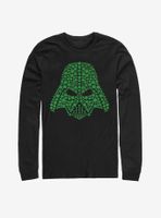 Star Wars Sith Vader Helmet Clovers Long-Sleeve T-Shirt