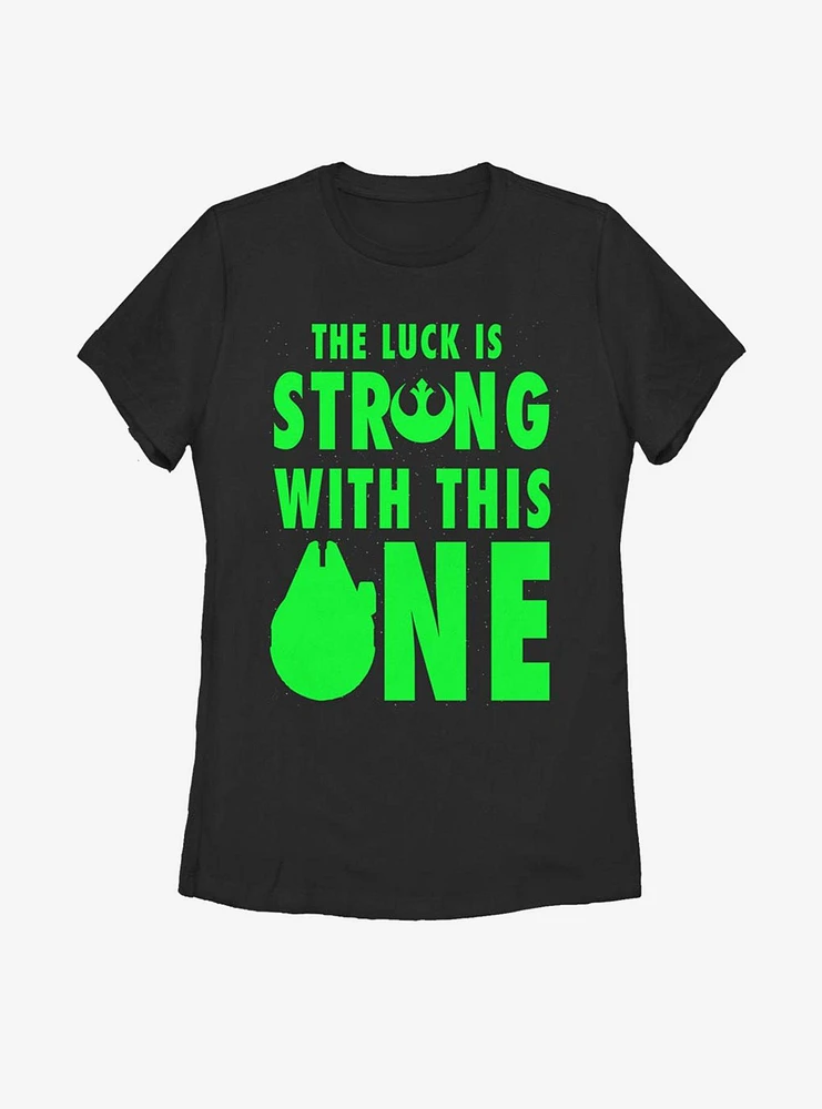Star Wars Luck User Womens T-Shirt