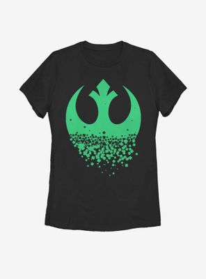 Star Wars Rebel Clover Womens T-Shirt