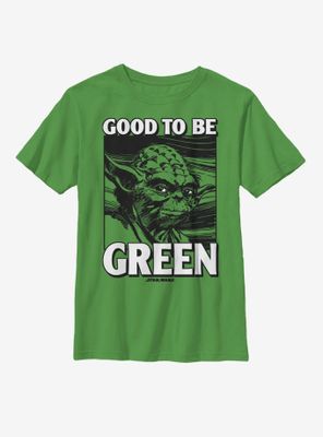 Star Wars Green Yoda Youth T-Shirt