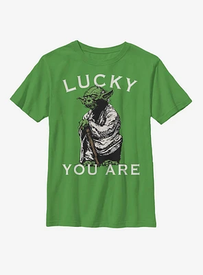 Star Wars Lucky Yoda Youth T-Shirt