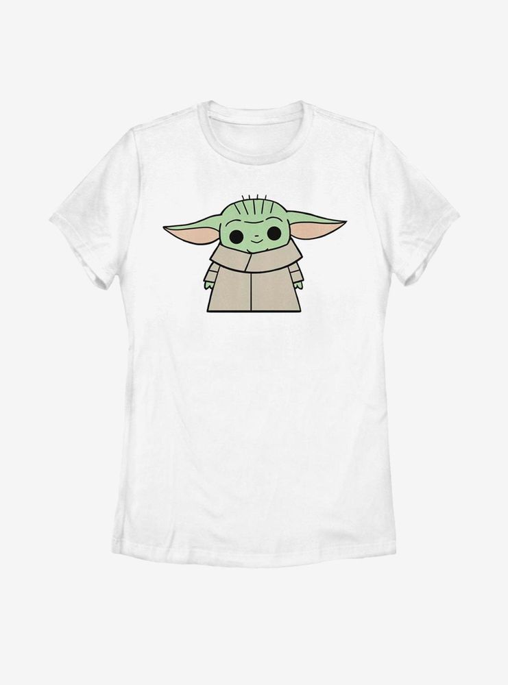 Star Wars The Mandalorian Child Smile Bright Womens T-Shirt