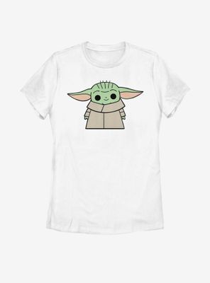 Star Wars The Mandalorian Child Smile Bright Womens T-Shirt
