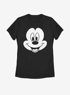Disney Mickey Mouse Big Face Womens T-Shirt