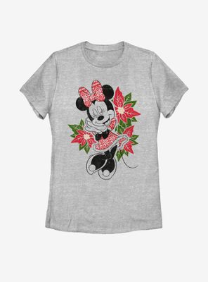 Disney Mickey Mouse Christmas Fairisle Minnie Womens T-Shirt