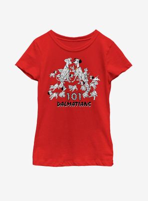 Disney 101 Dalmatians Family Youth Girls T-Shirt