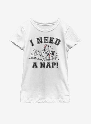 Disney 101 Dalmatians Need A Nap Youth Girls T-Shirt