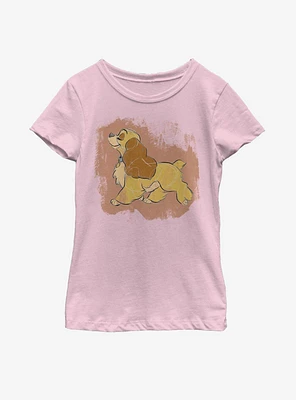 Disney Lady And The Tramp Strut Youth Girls T-Shirt