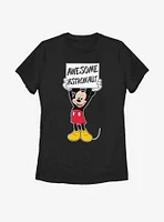 Disney Mickey Mouse Awesome Astronaut Womens T-Shirt