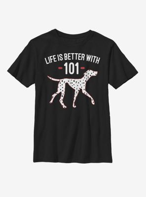 Disney 101 Dalmatians Better With Youth T-Shirt