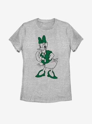 Disney Mickey Mouse Pine Green Daisy Womens T-Shirt