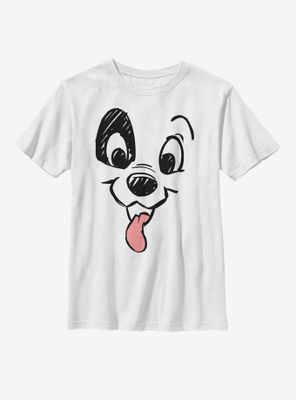 Disney 101 Dalmatians Patch Big Face Youth T-Shirt