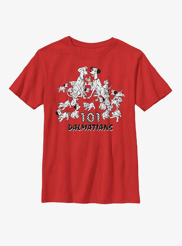 Disney 101 Dalmatians Family Youth T-Shirt