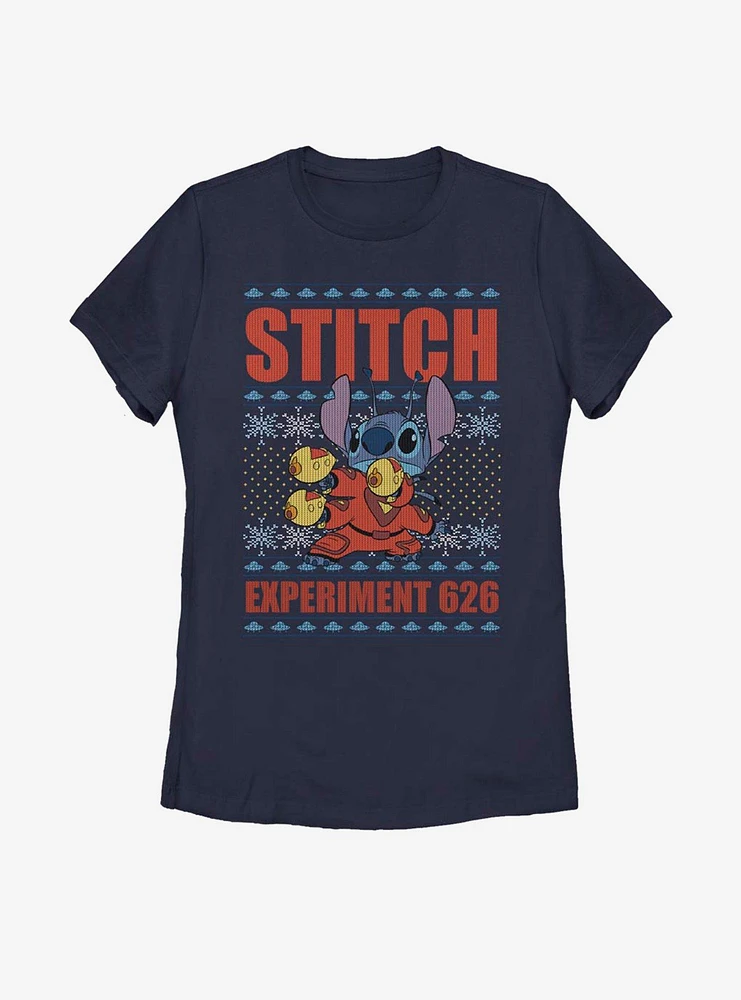 Disney Lilo And Stitch Experiment 626 Womens T-Shirt