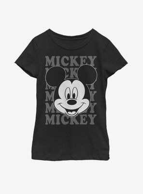 Disney Mickey Mouse All Name Youth Girls T-Shirt