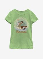 Disney Bambi Papercut Youth Girls T-Shirt