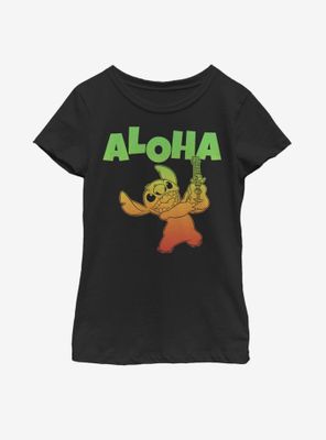 Disney Lilo And Stitch Aloha Youth Girls T-Shirt