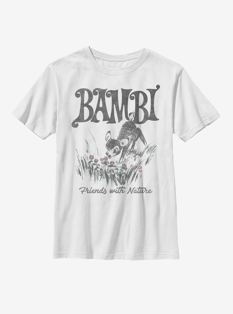 Disney Bambi Friends With Nature Youth T-Shirt