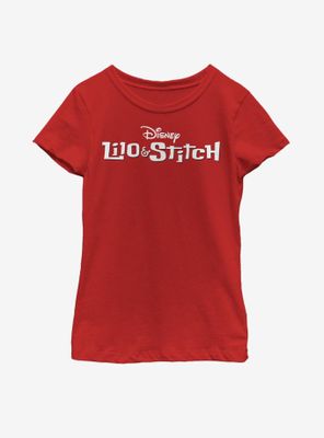 Disney Lilo And Stitch Classic Logo Youth Girls T-Shirt