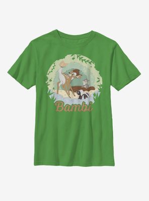 Disney Bambi Papercut Youth T-Shirt