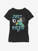 Disney Mickey Mouse Kickin' It Youth Girls T-Shirt