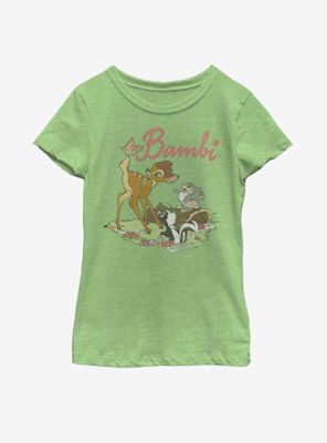 Disney Bambi Meadow Friends Youth Girls T-Shirt