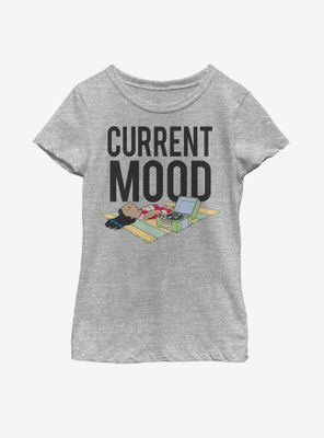 Disney Lilo And Stitch Current Mood Youth Girls T-Shirt