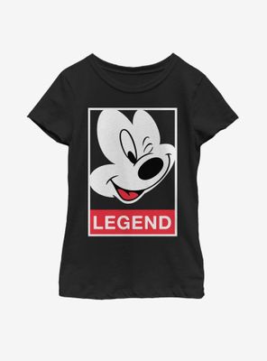Disney Mickey Mouse Legend Youth Girls T-Shirt