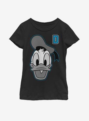 Disney Mickey Mouse Letter Duck Youth Girls T-Shirt