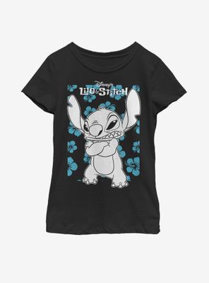 Disney Lilo And Stitch Bad Mood Youth Girls T-Shirt